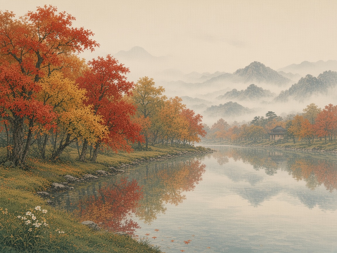 Autumn river